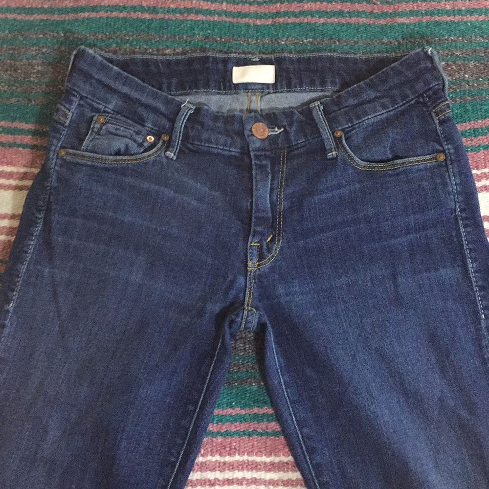 Women’s MOTHER Looker Crop Skinny Jeans - 27